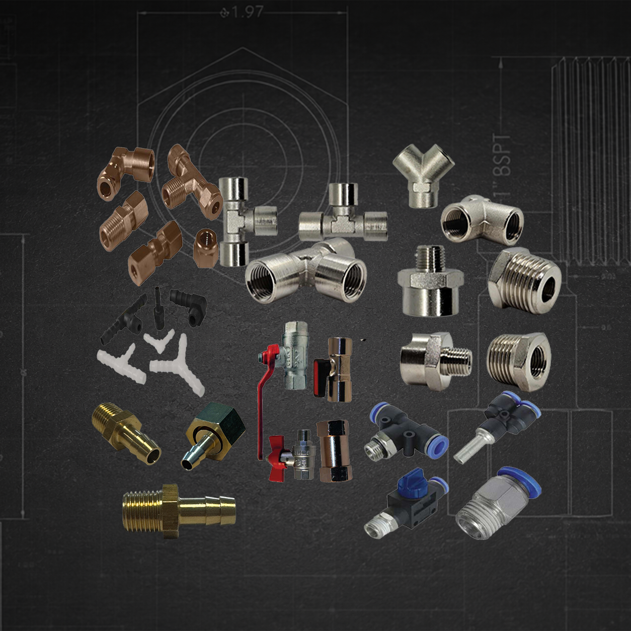 Fittings Adpaters | Kee Connections