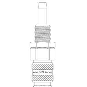 Bulkhead To Hose Tail Coupling