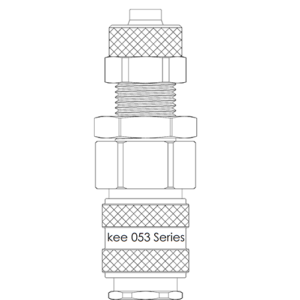 Bulkhead To Tube Coupling