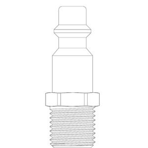Male Thread BSPP Plug