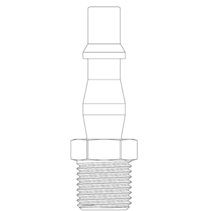 Male Thread BSPT Plug