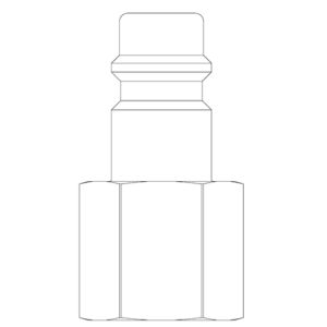 Female Thread BSPP Plug