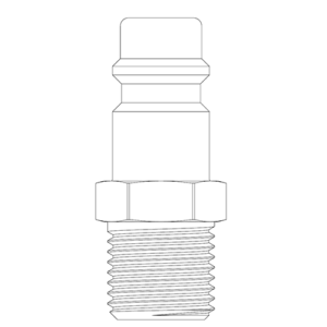Male Thread BSPP Plug