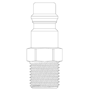 Male Thread BSPT Plug