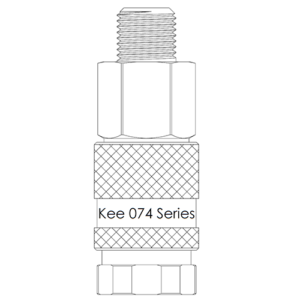 Male Thread BSPT Coupling