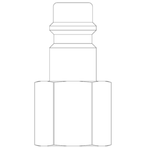 Female Thread BSPP Plug