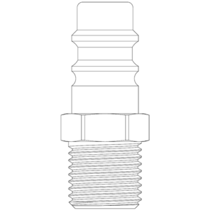 Male Thread BSPT Plug