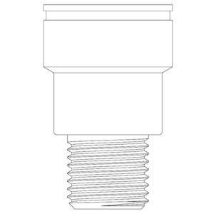 Male Thread BSPP Coupling