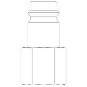 Female Thread BSPP Plug