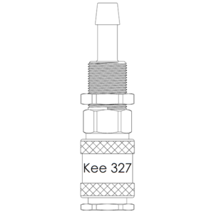 Bulkhead To Hosetail Coupling