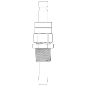 Bulkhead To Hose Tail Plug