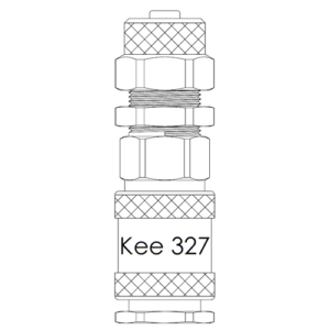Bulkhead To Tube Coupling