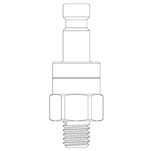 Male Thread BSPP Plug