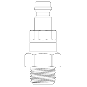 Male Thread BSPP Plug