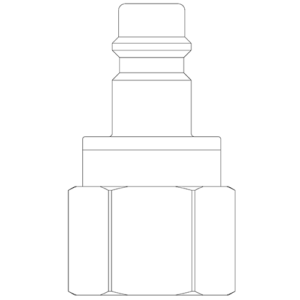 Female Thread BSPP Plug