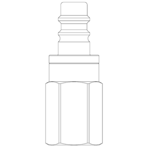 Female Thread BSPP Plug