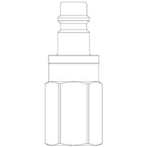 Female Thread BSPP Plug