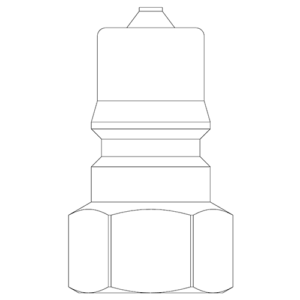Female Thread BSPP Plug