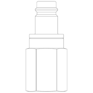 Female Thread BSPP Plug