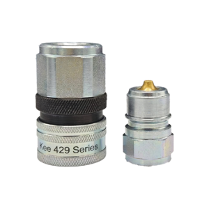 Kee 429 Series valve core tool with a spare tire valve core for installing/removing Schrader cores