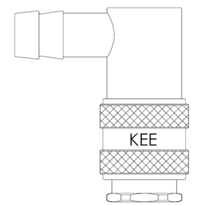 90 Degree Hosetail Coupling