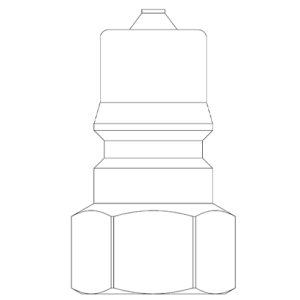 Female Thread BSPP Plug