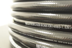6x13mm Black Rubber Breathing Air Hose