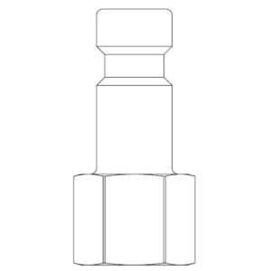 Female Thread BSPP Plug